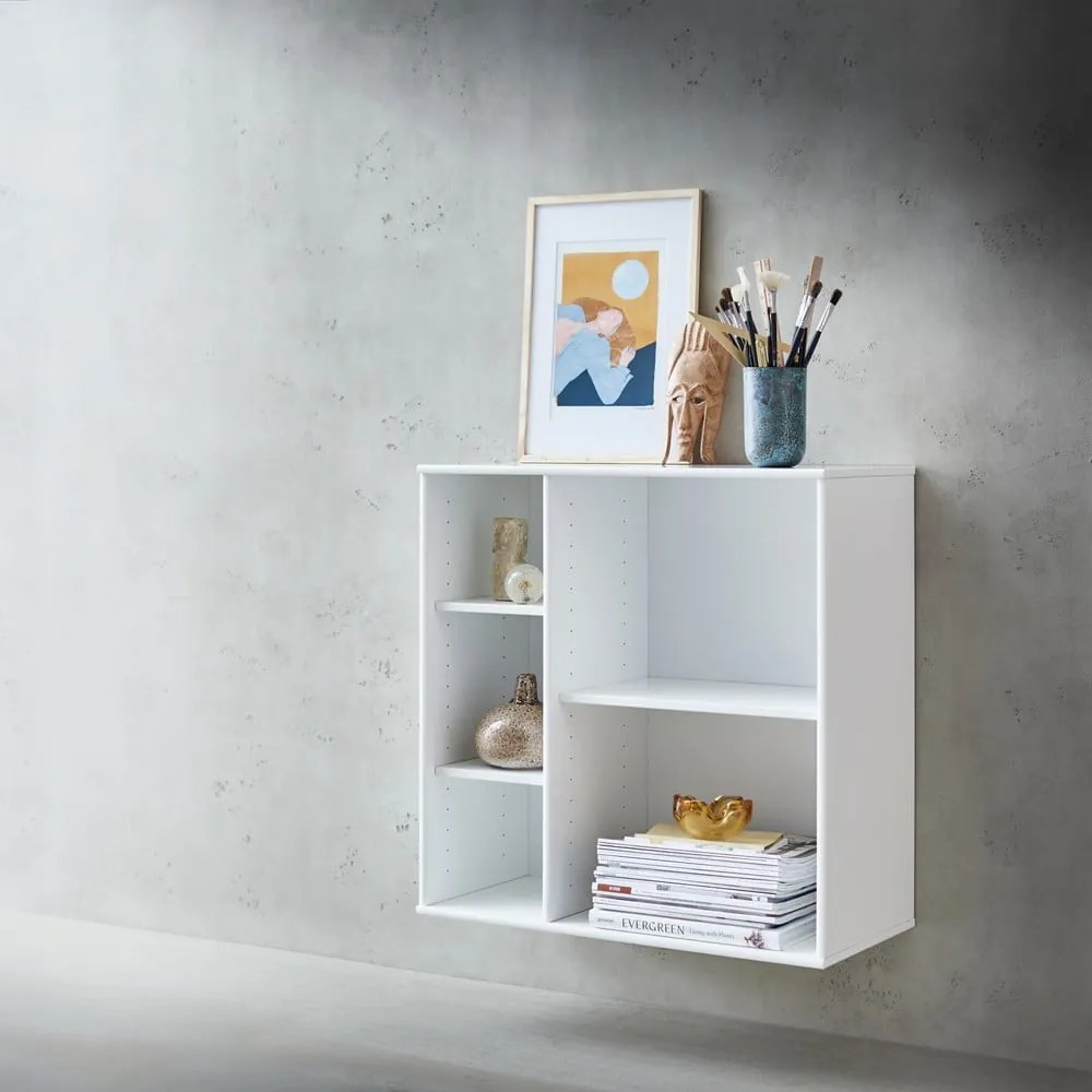 Fehér moduláris polcrendszer 68,5x69 cm Mistral Kubus - Hammel Furniture