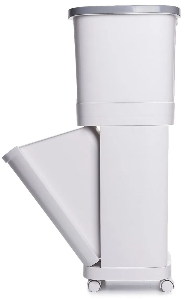 4Home HANDY univerzális tároló kosarak kerekeken, 2 emeletes