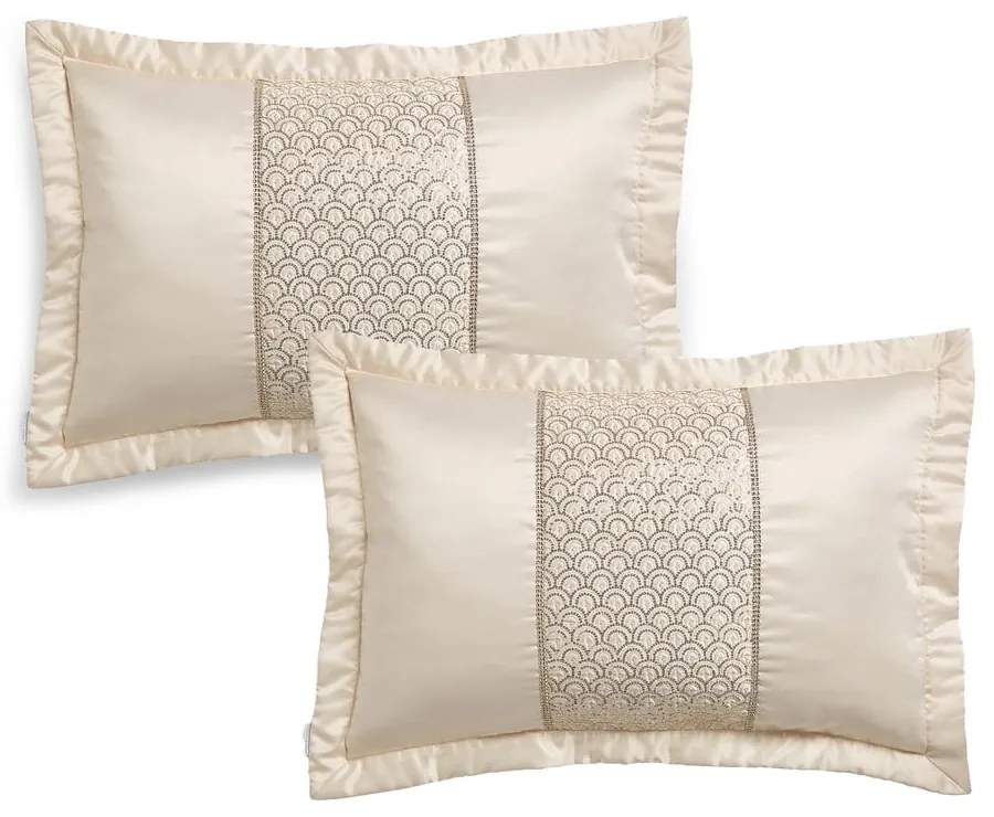 Mikroszatén párnahuzat szett 2 db-os 50x75 cm Deco Sequin – Catherine Lansfield
