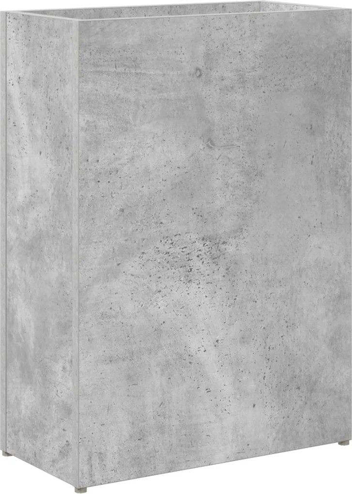 vidaXL Napernyő Állvány Beton Szürke 40 x 20 x 55,5 cm Faanyag