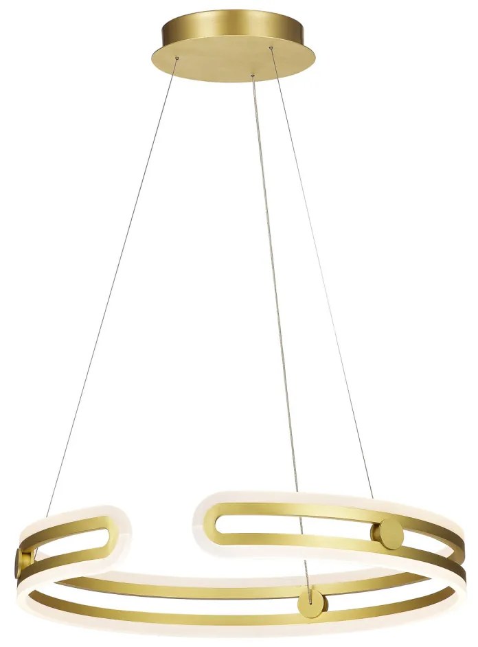 ITALUX MD17016002-1E-GD KIARA Modern Led Függesztett Lámpa Arany LED IP20