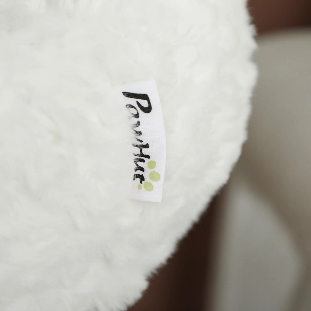 PawHut Macska Fakó, 85 cm, Mászófa Ággyal, Kaparóposztokkal, Ugróplatformmal, Labdával és Játékkötéllel, Belső Használatra, Fehér | Aosom