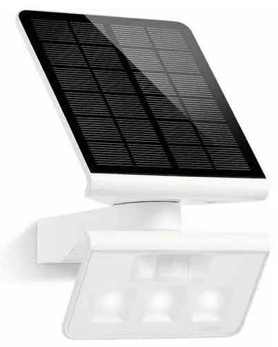 STEINEL 671006 - Napelemes érzékelő LED-reflektor XSolar L-S 0,5W/LED fehér IP44