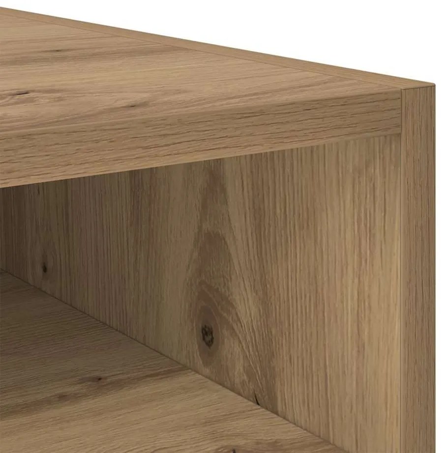 Éjjeli asztal kézműves tölgy 40 x 40 x 50 cm Faanyag