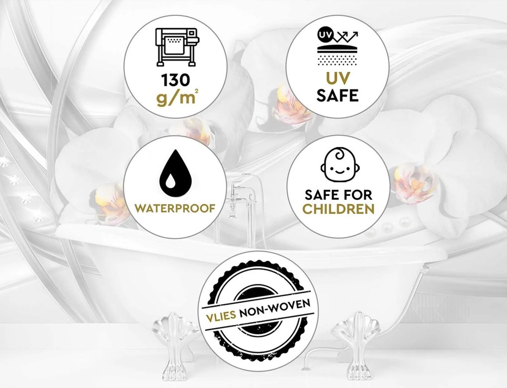 Gario Fotótapéta Absztrakt orchideák Anyag: Vlies, Méret: 150 x 105 cm