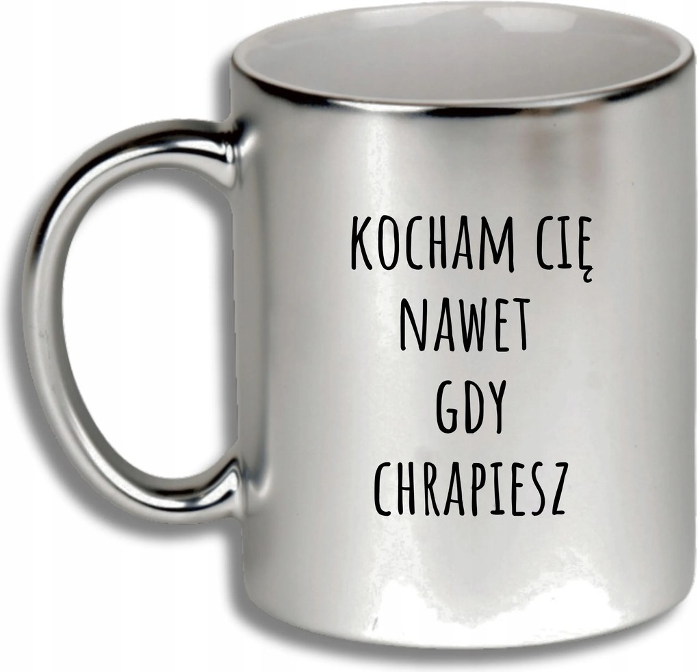 Ezüst Bögre Ajándék Különböző Alkalmakra Szeretlek