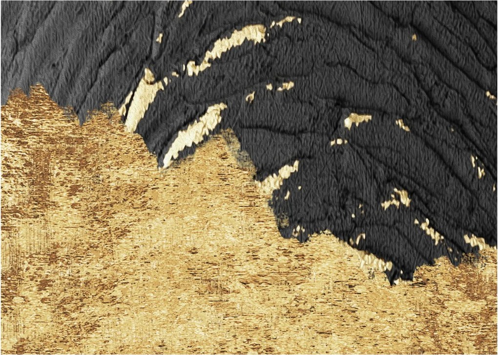 Üveg kép - Arany szerkezet N⁰1 (70x50 cm)