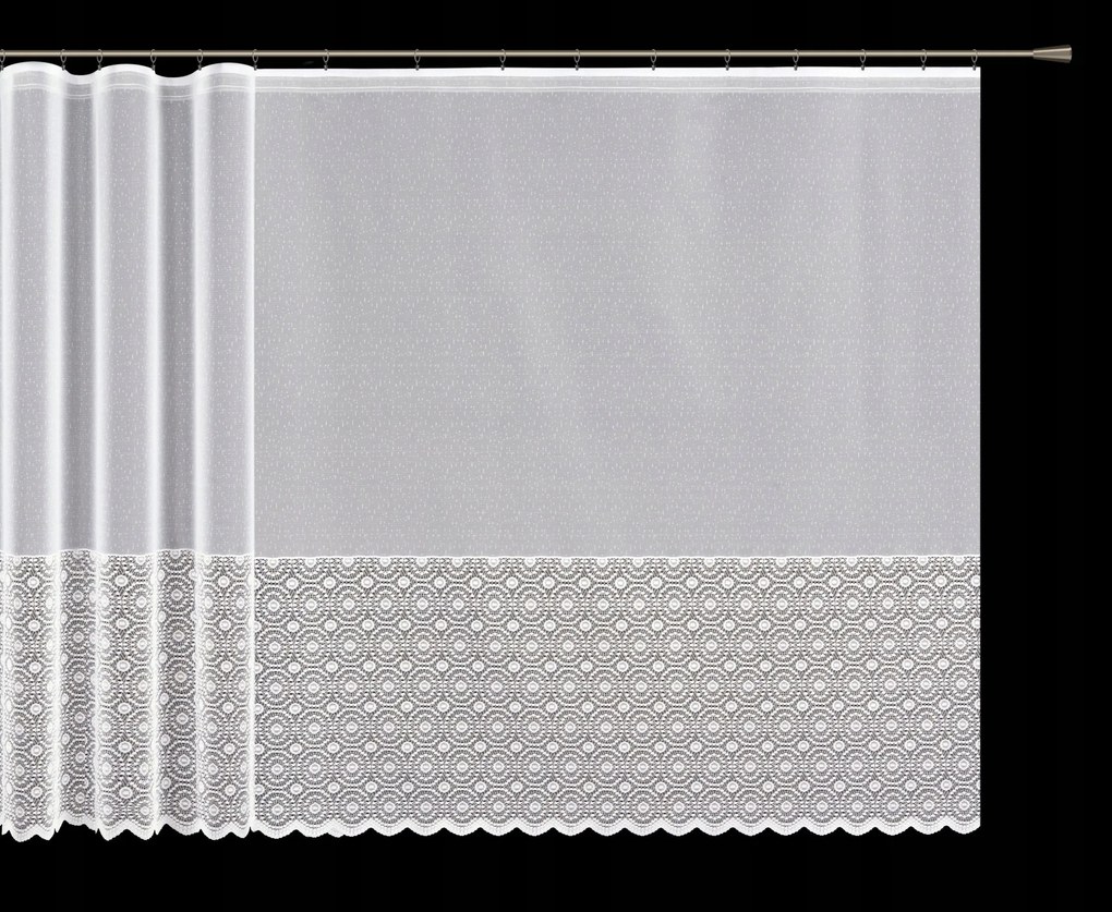 Mg Függöny 4442 Fehér 250x140cm Kész G Szalaggal