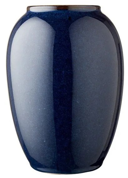 Pottery kék agyagkerámia váza - Bitz