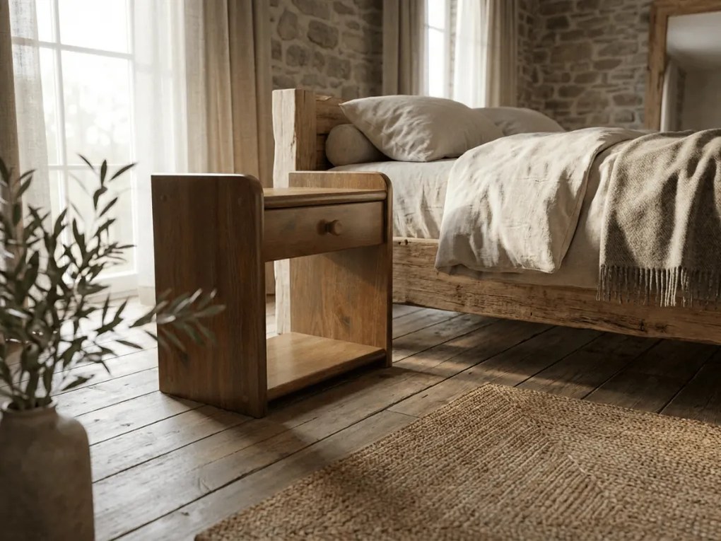 Éjjeliszekrény Ilona tölgyfa