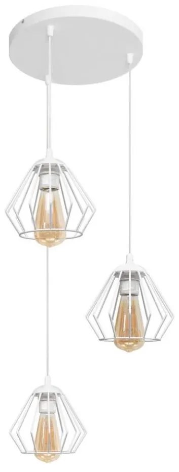 Csillár zsinóron AGAT 3xE27/15W/230V