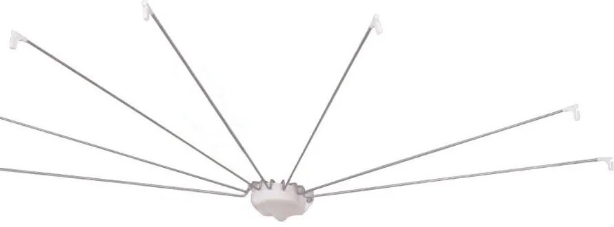 Ernyő alakú zuhanyfüggönytartó