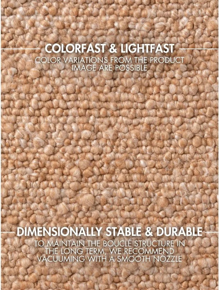 Bézs kézi szövésű buklé szőnyeg 120x170 cm Notting Hill Portobello – Ted Baker