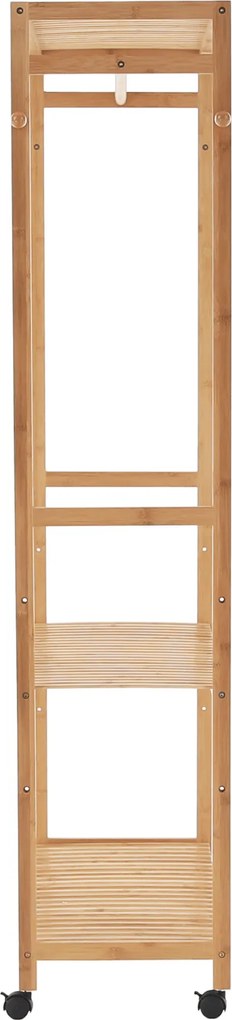 Szekrény szervező, természetes bambusz, MELAR