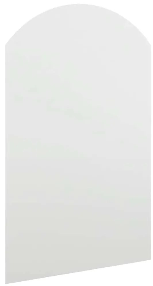 ívelt üvegtükör LED-lámpákkal 60 x 40 cm