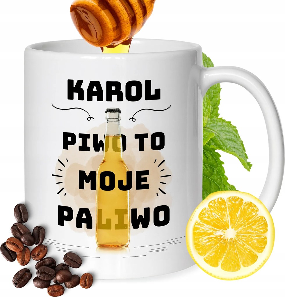 Bögre Károly Férj Barátjának Nyomtatott Ajándék Fehér 330ml