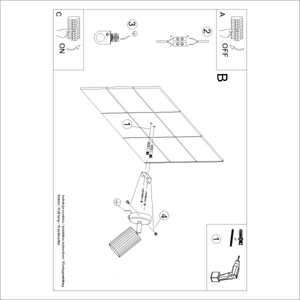 Brilagi - CRESTO LED fali spotlámpa 1xGU10/10W/230V zöld