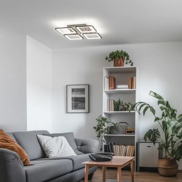 Brilagi - LED Dimmelhető felületre szerelhető csillár SQUARED LED/85W/230V 3000-6500K + távirányító