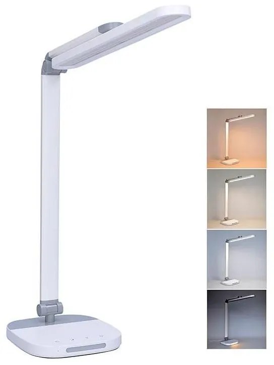 Solight WO65 LED érintős asztali lámpa, állítható fényerő, 10W, 5V, 3000-5000K