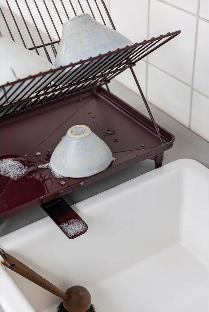 Borvörös kétszintes edényszárító 42x29 cm Dry-It – Mette Ditmer Denmark