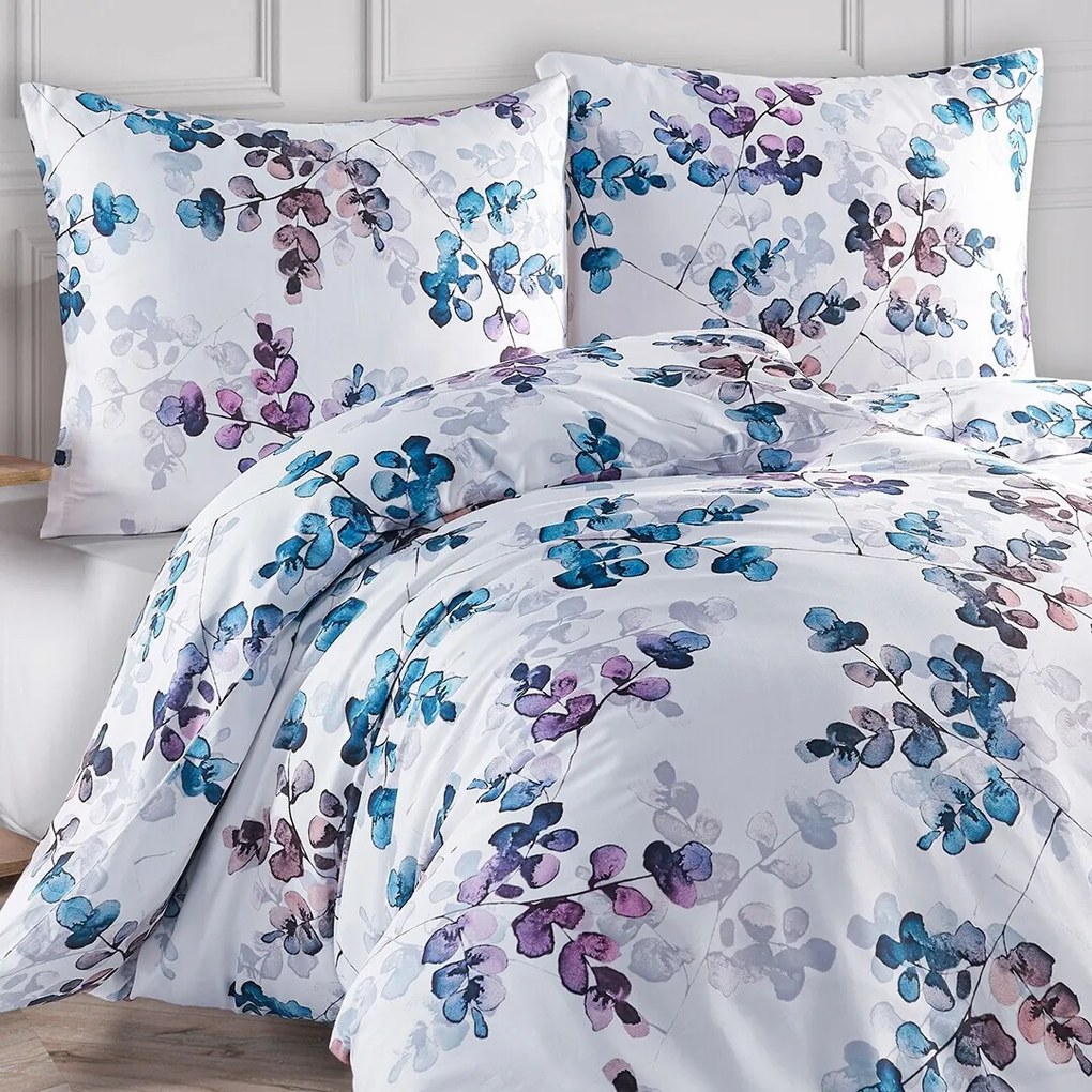 BedTex Satin ágynemű Mystic, 160 x 200 cm, 2 x 70 x 80 cm, 160 x 200 cm, 2 db 70 x 80 cm