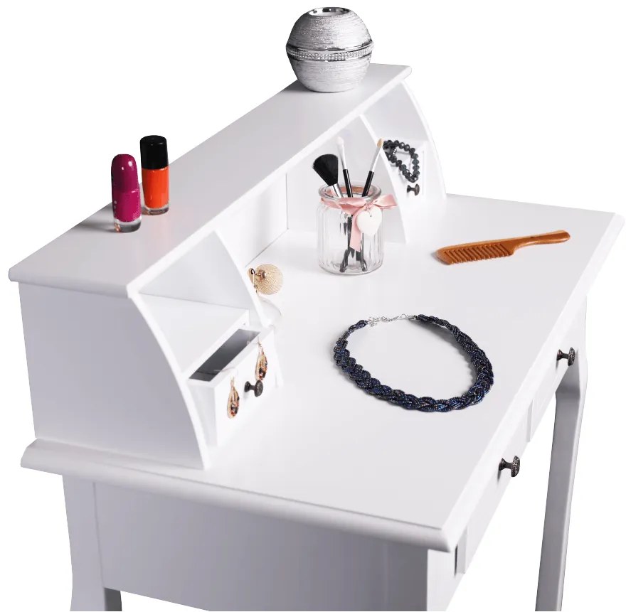 Dekoratív asztal székkel RODES NEW, fehér