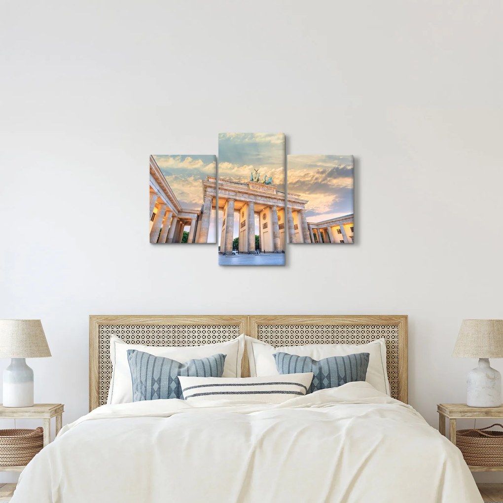 Kép - Brandenburgi kapu, Berlin, Németország (90x60 cm)
