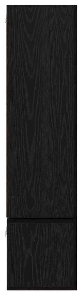 TV szekrény garnitúra 7 pcs Musta tammi 180 x 30 x 120 cm