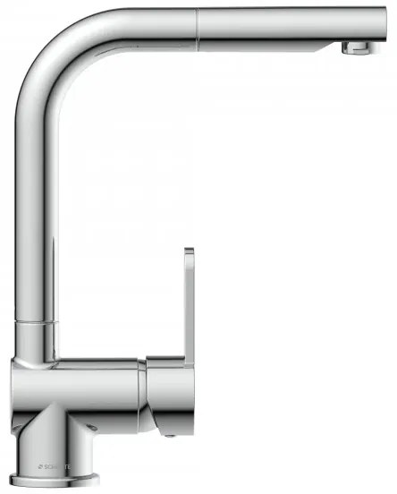 Schütte 79700 - LONDON konyhai csaptelep kihúzható zuhanyfejjel, fényes króm