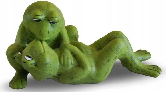 Béka Figura Kert Dekoráció