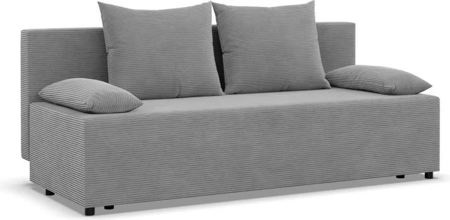 Nobu kanapé, kordbársony, szürke