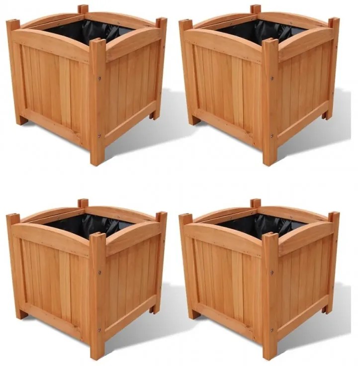 4 db magaságyás 30 x 30 x 30 cm