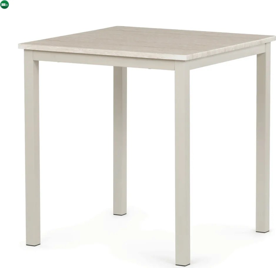 Étkezőasztal 70 × 70 cm melamin travertin GDT-201 TRV