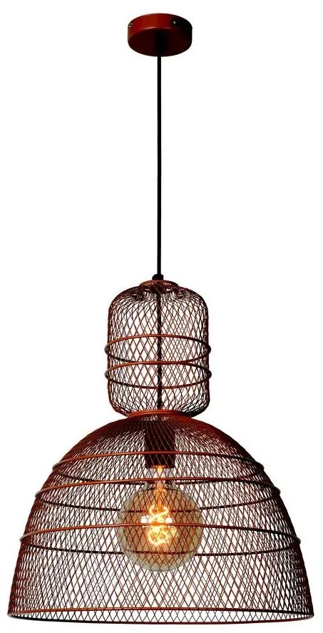 Lucide 78395/01/43 - Csillár zsinóron GASSET 1xE27/60W/230V barna