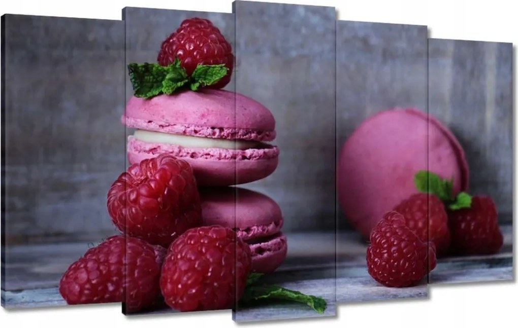 Vászonkép 100x60 Málnás keksz