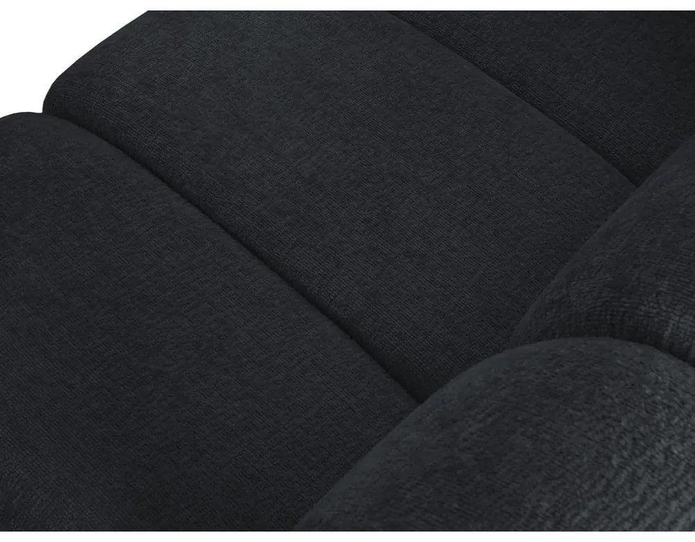 Fekete kanapé modul Lupine – Micadoni Home