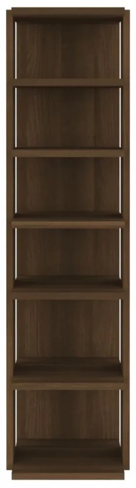 2 db barna tölgy színű szerelt fa cipőtartó 27,5 x 27 x 102 cm