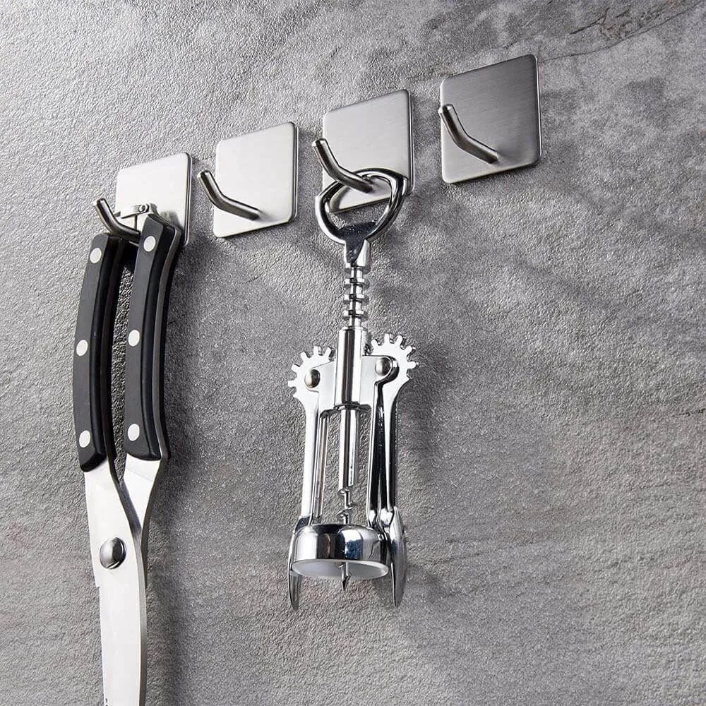 Öntapadós fémhorog - 2 db