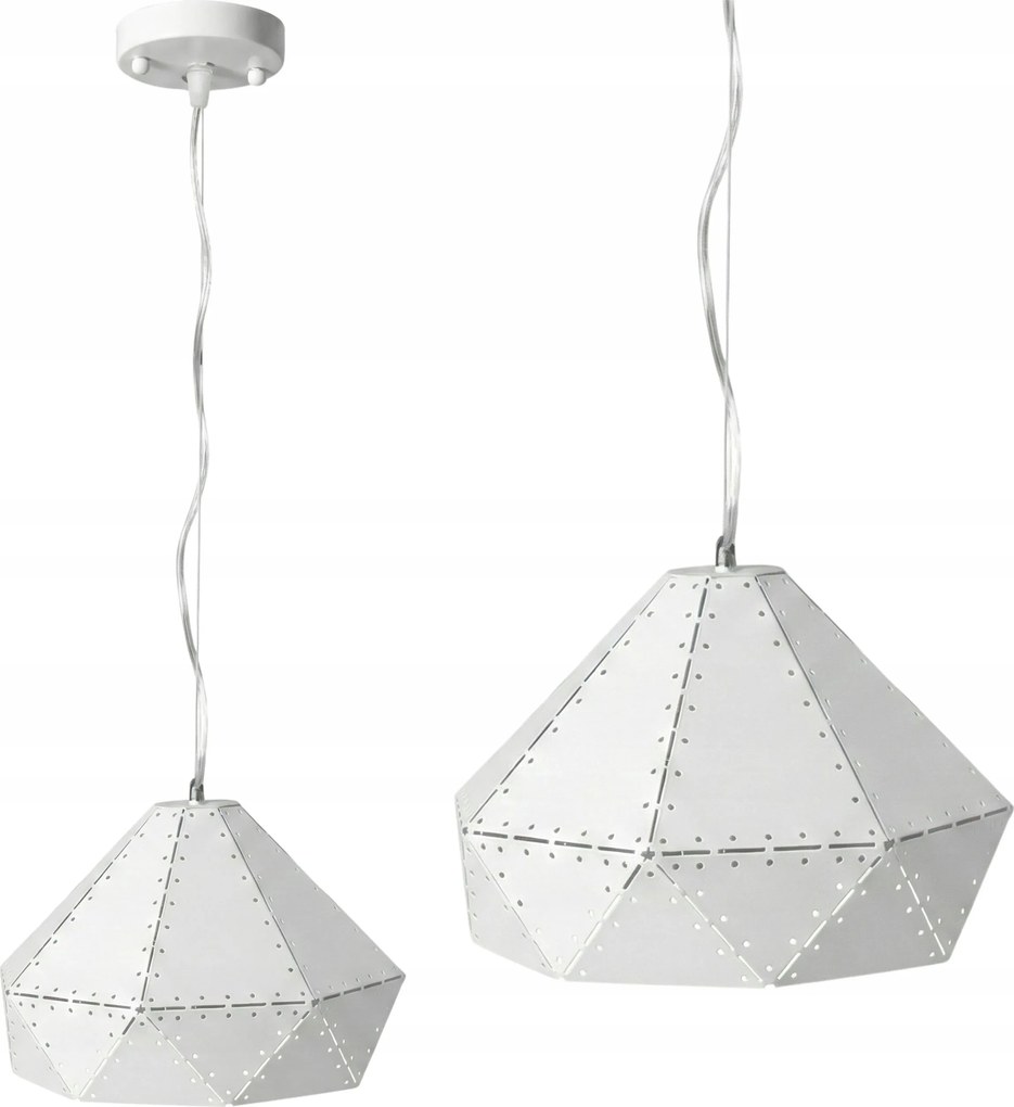 Konyhai Függőlámpa Fehér Fém Szimpla Mennyezeti Sziget E27