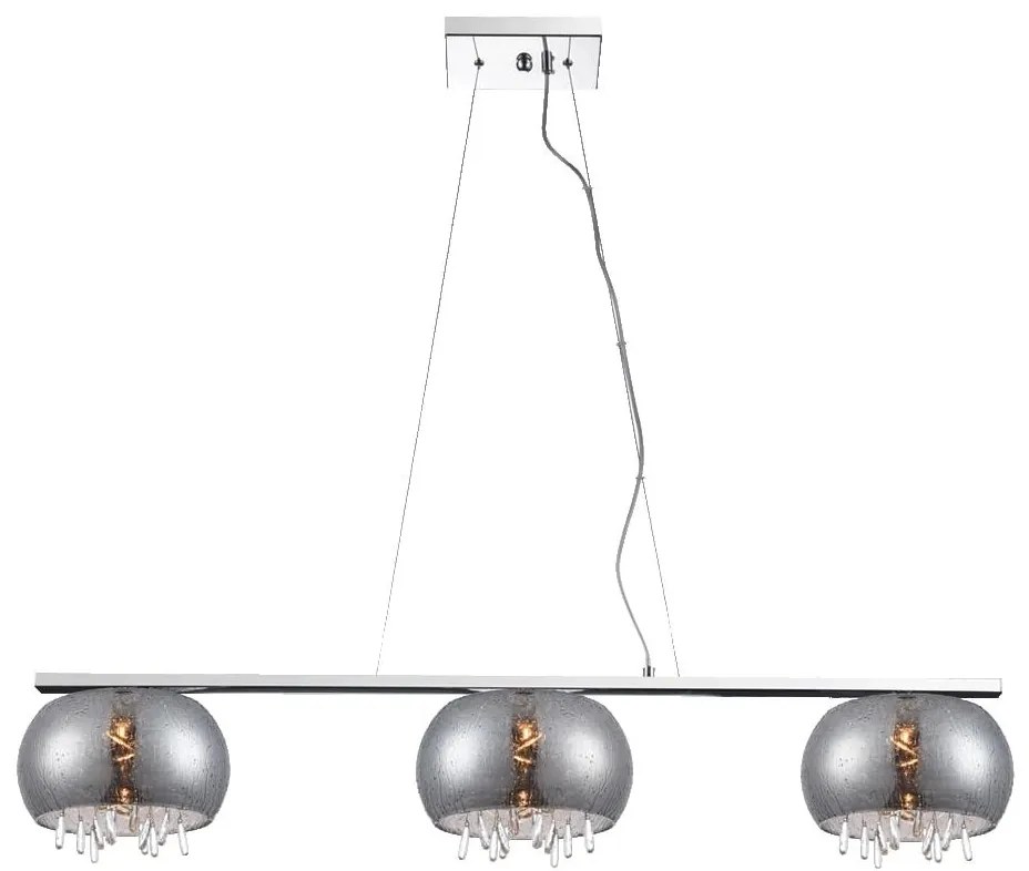 Luxera 46092 - Csillár zsinóron ATMOSPHERA 3xG9/7W/230V