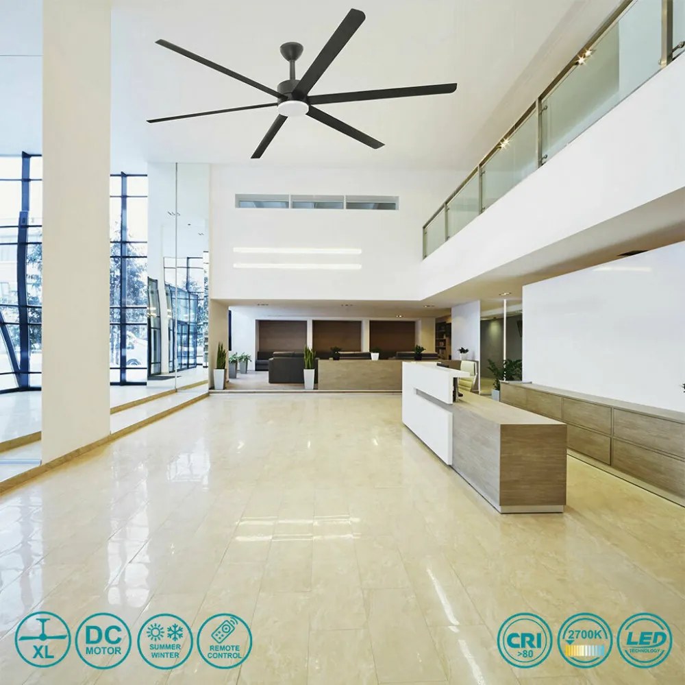 FARO34250 KHIOS Ventilátoros lámpa LED IP20