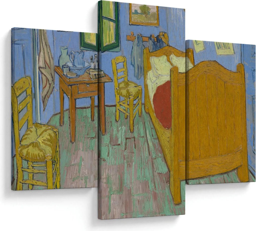 Kép - Vincent van Gogh, The Bedroom, reprodukciók (90x60 cm)