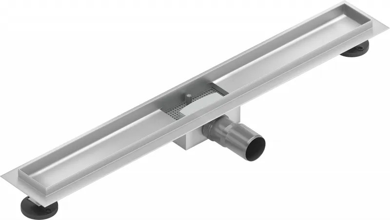 Mexen Flat 80 cm-es lineáris lefolyóhoz való test, inox - 1015080