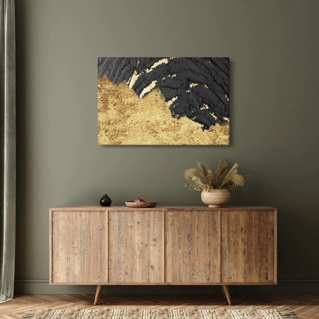 Kép - Arany szerkezet N⁰1 (90x60 cm)