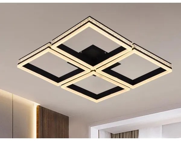 LED dimmelhető felületre szerelt csillár LED/215W/230V 3000-6500K + távirányító