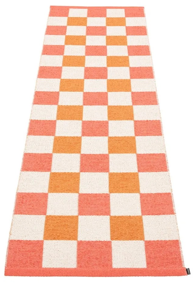 Lazacszínű-narancssárga kültéri-beltéri futószőnyeg 70x240 cm Pix Flamingo – Pappelina