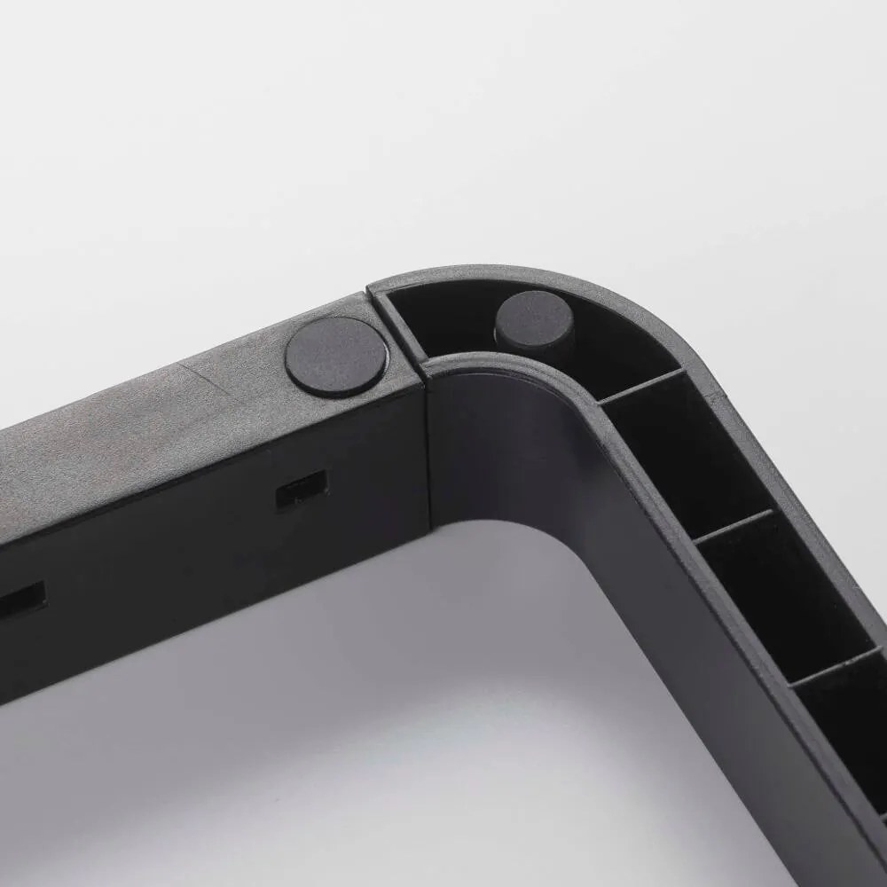 Tower fekete állítható fedőtartó állvány - YAMAZAKI