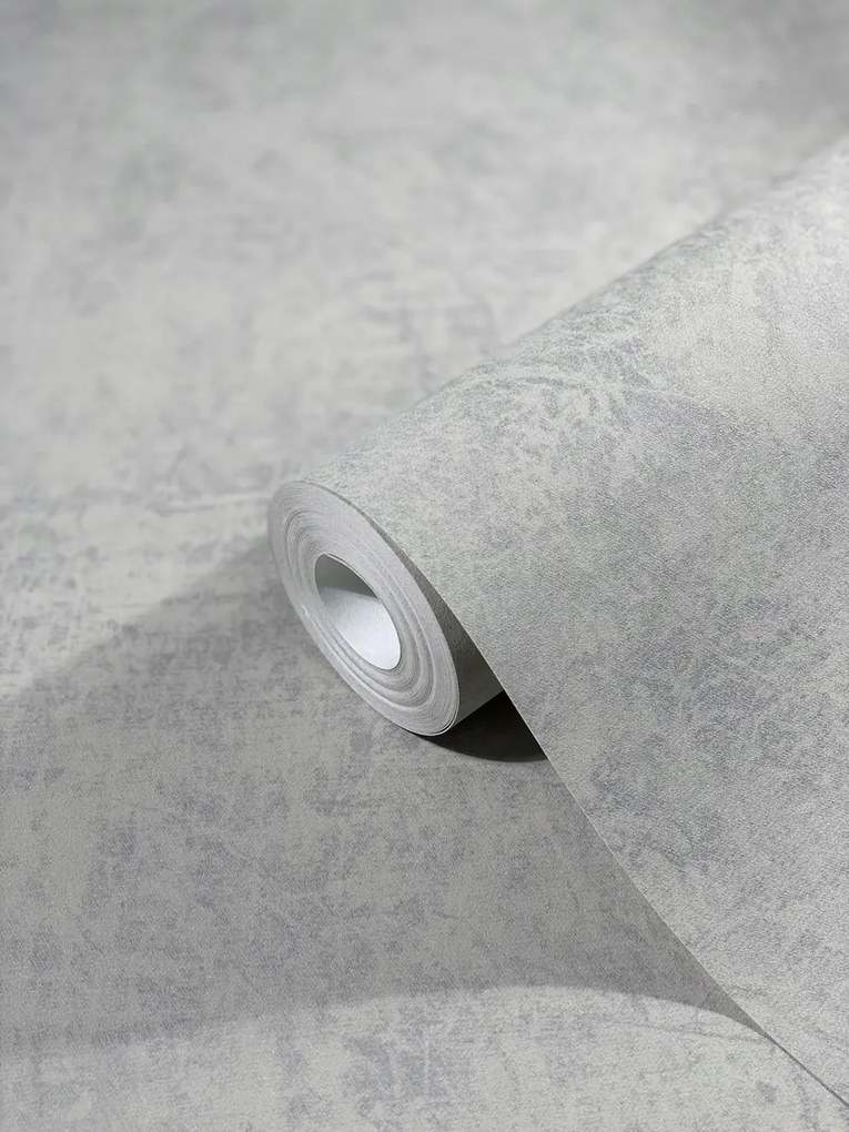 Szürke Tapéta Dörzsölő Hatású Vakolat Utánzat Tapéta