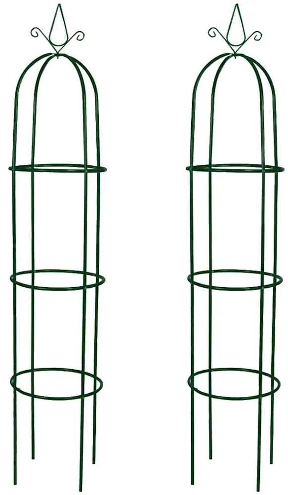 vidaXL 2 db kerti boltíves torony