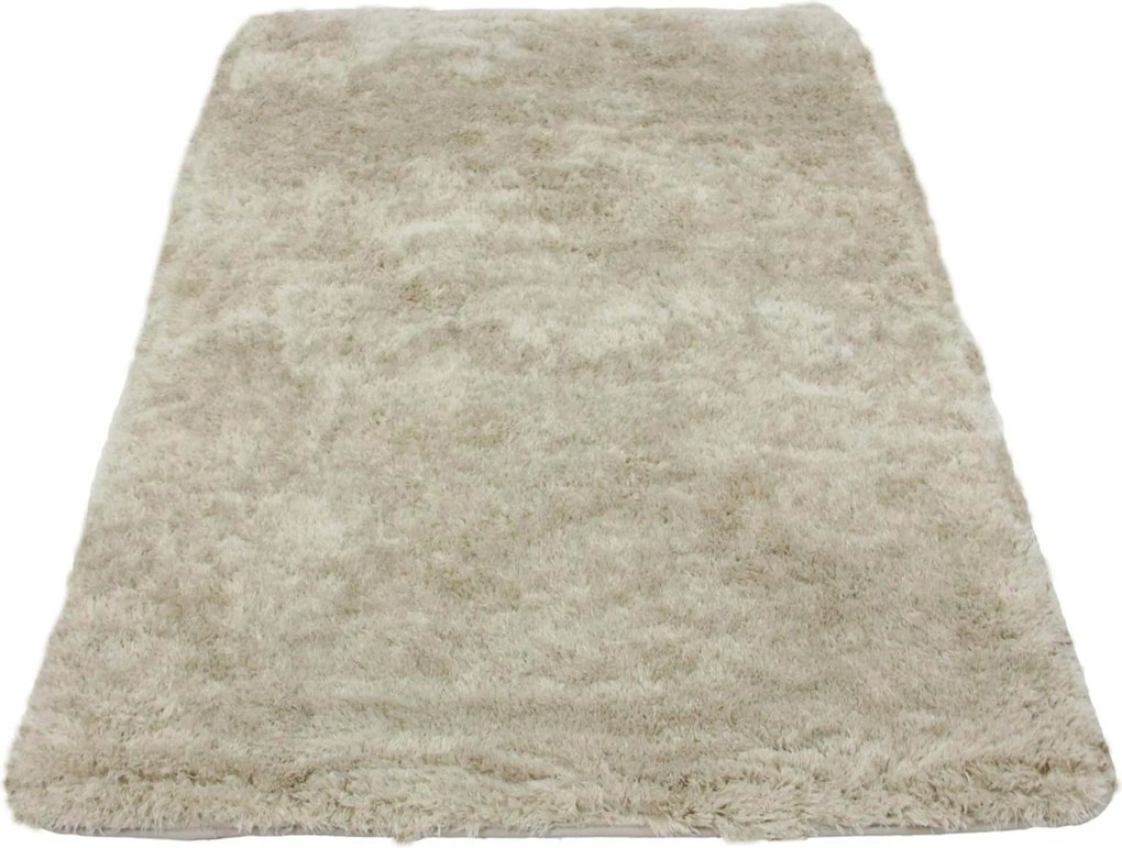 Plüss szőnyeg Puha Shaggy Csúszásgátló Softi Bézs 100x150cm